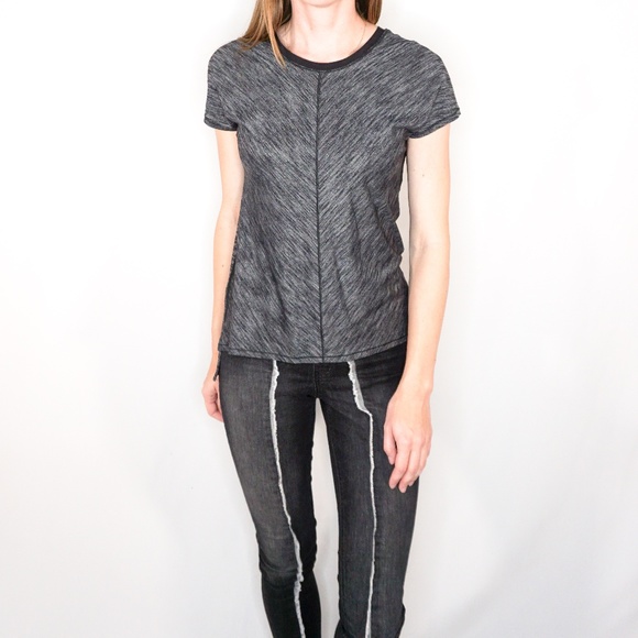 LULULEMON Dark Heather Grey Tech Tee Short Sleeve - Picture 5 of 8